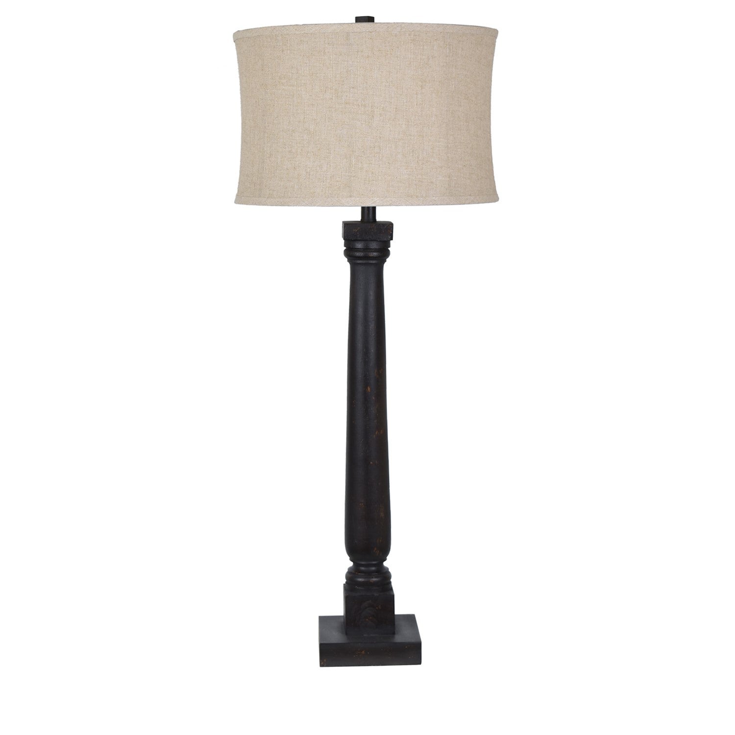 Crestview Collection CVAER791 Link Table Lamp Lighting Brown 